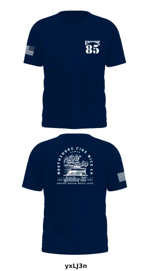 Engine 85 Store 1 Core Men's SS Performance Tee - yxLJ3n
