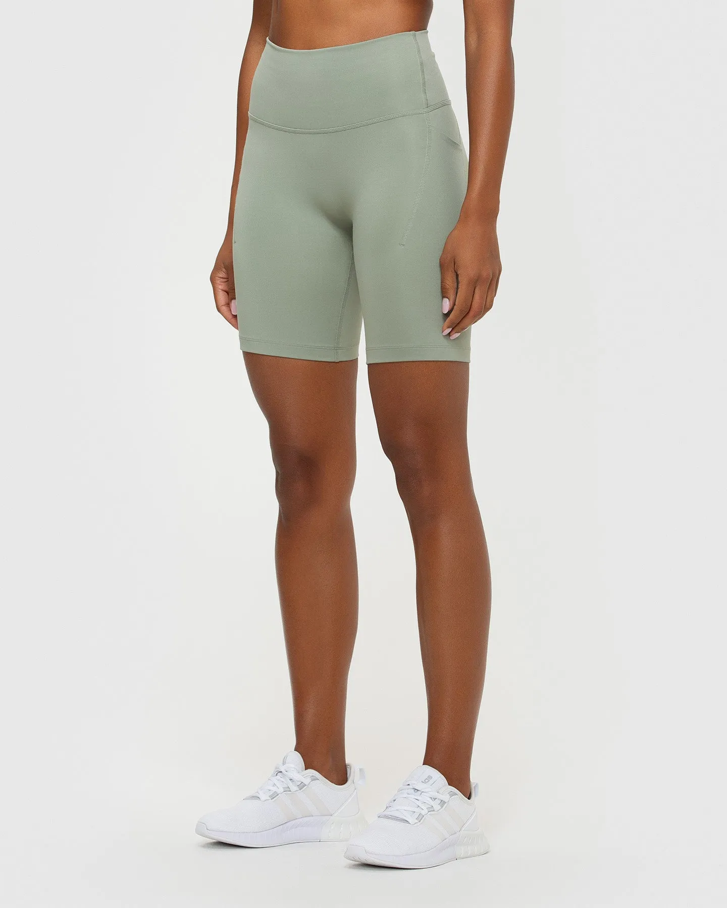Essential Cycling Shorts with Pockets | Olive