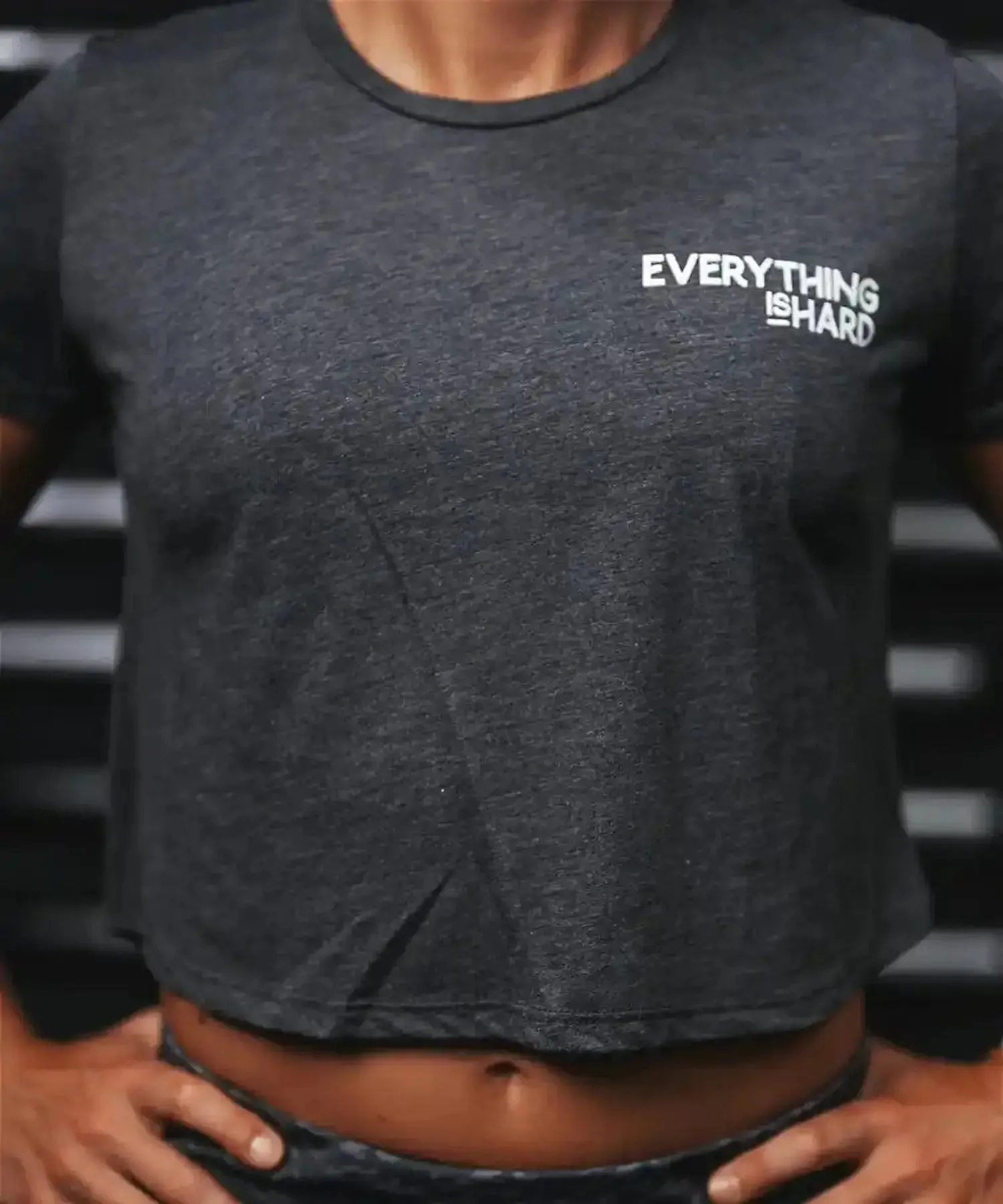 Everything Is Hard Before - Crop Top