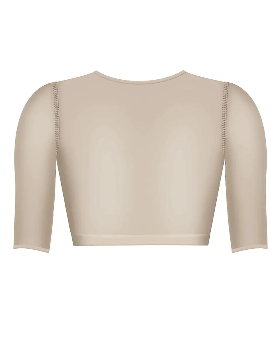 Fajas Salome Surgical Breast Augmentation Bra with Sleeves Liposuction Arm Shaper Postsurgical Girdle for Women Powernet