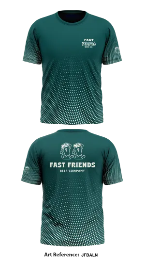 Fast Friends Beer Co  Store 1 Core Men's SS Performance Tee - JFbaLN