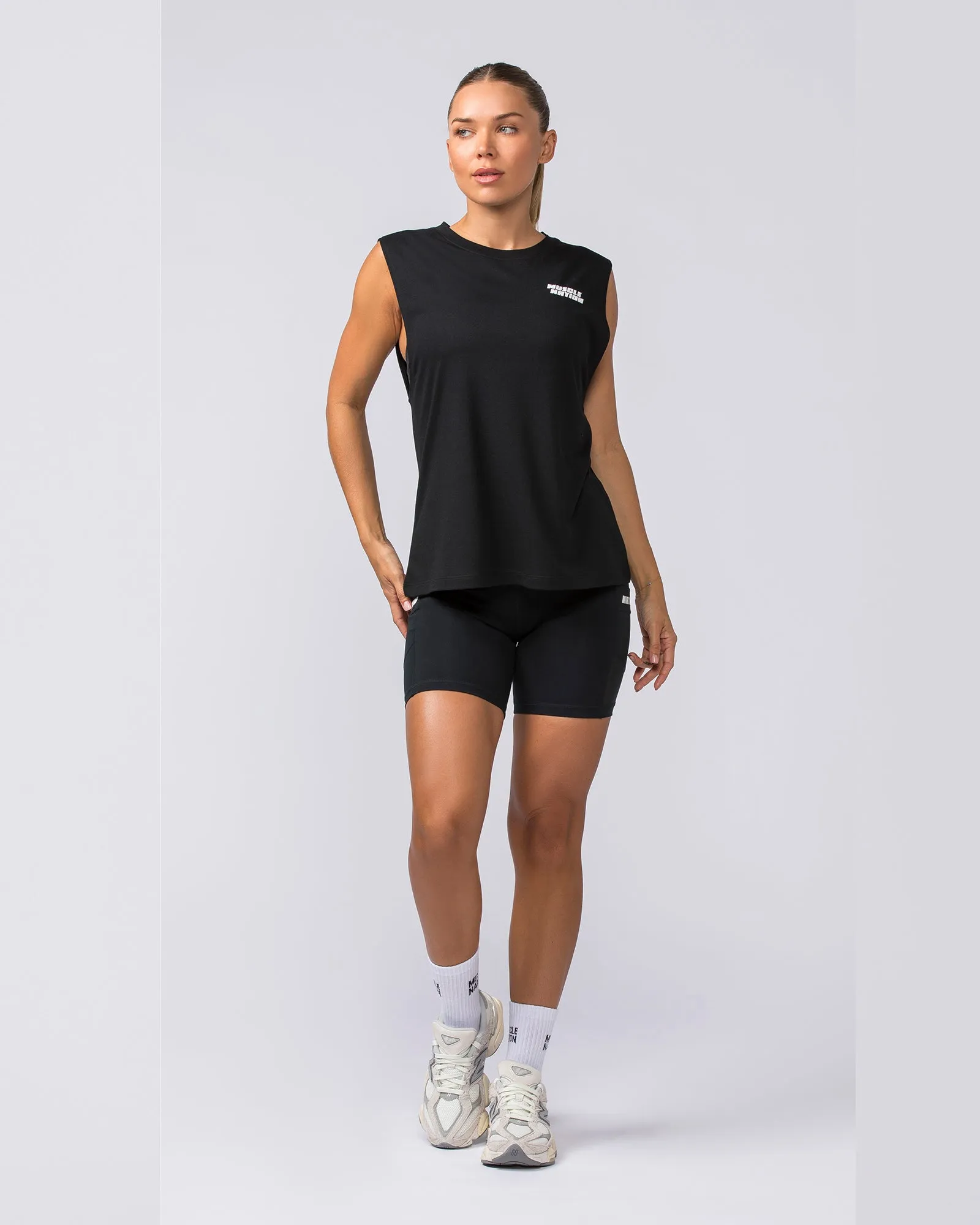 Faster Drop Arm Tank - Black
