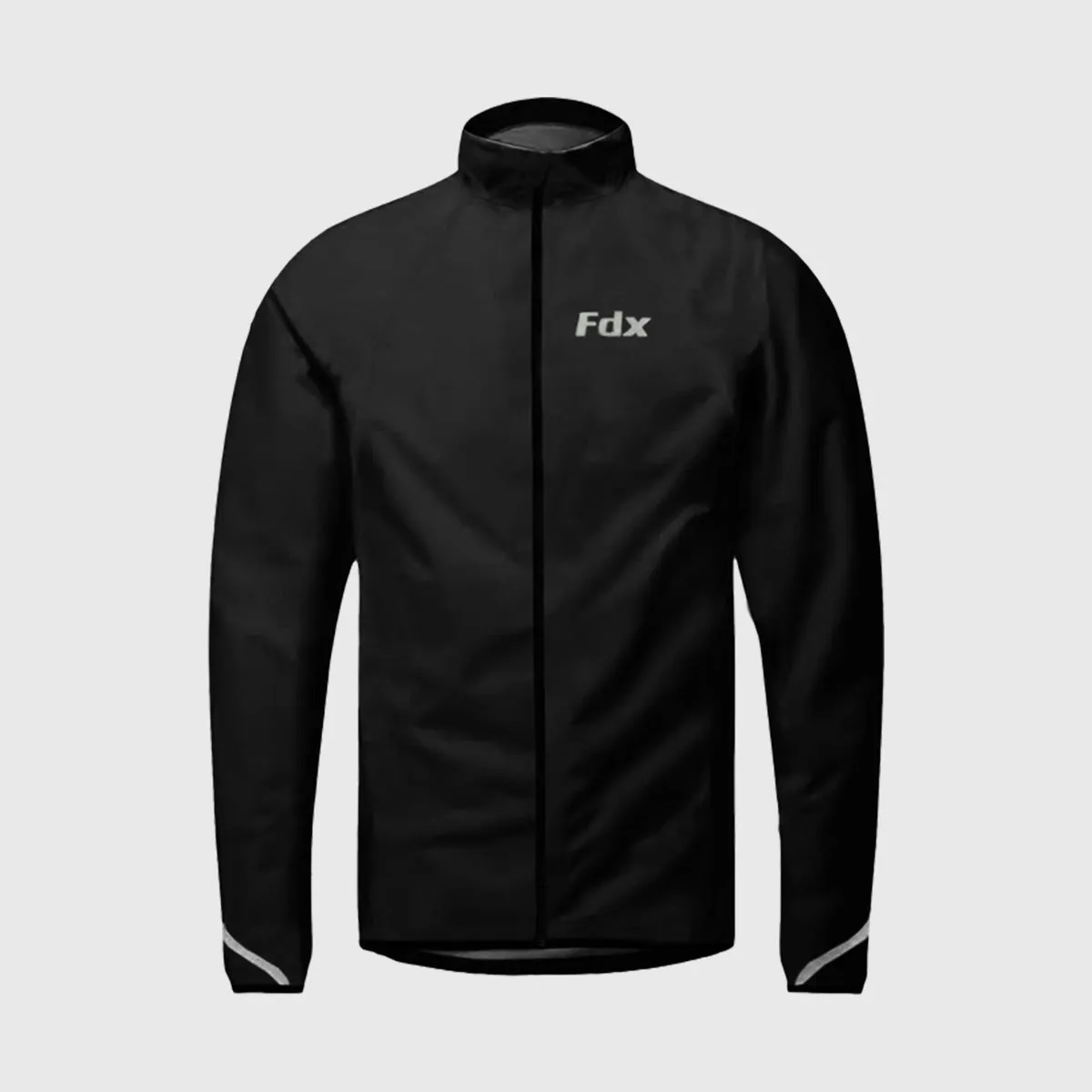 Fdx J20 Black Windproof & Waterproof Men's & Boy's Cycling Jacket