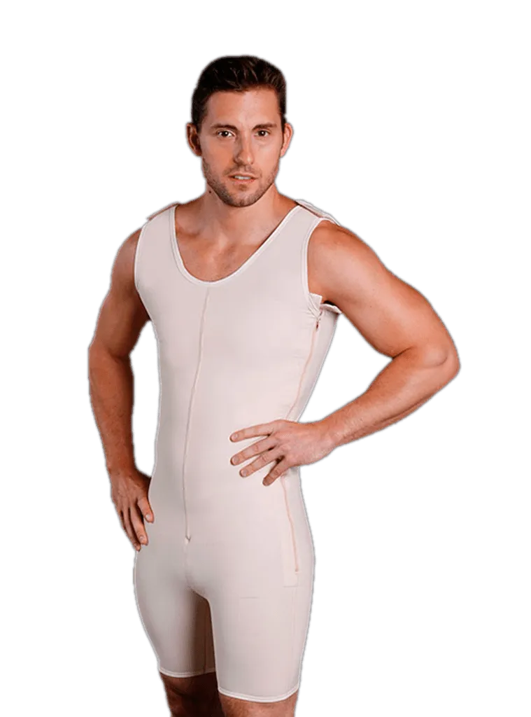 Final Sale Clearance Caromed Sculptures Male Above the Knee Body Shaper