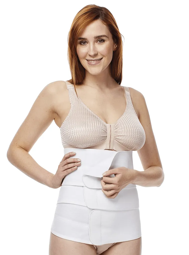 Final Sale Clearance Clearpoint Medical 12" Tri Flap Abdominal Binder - 732