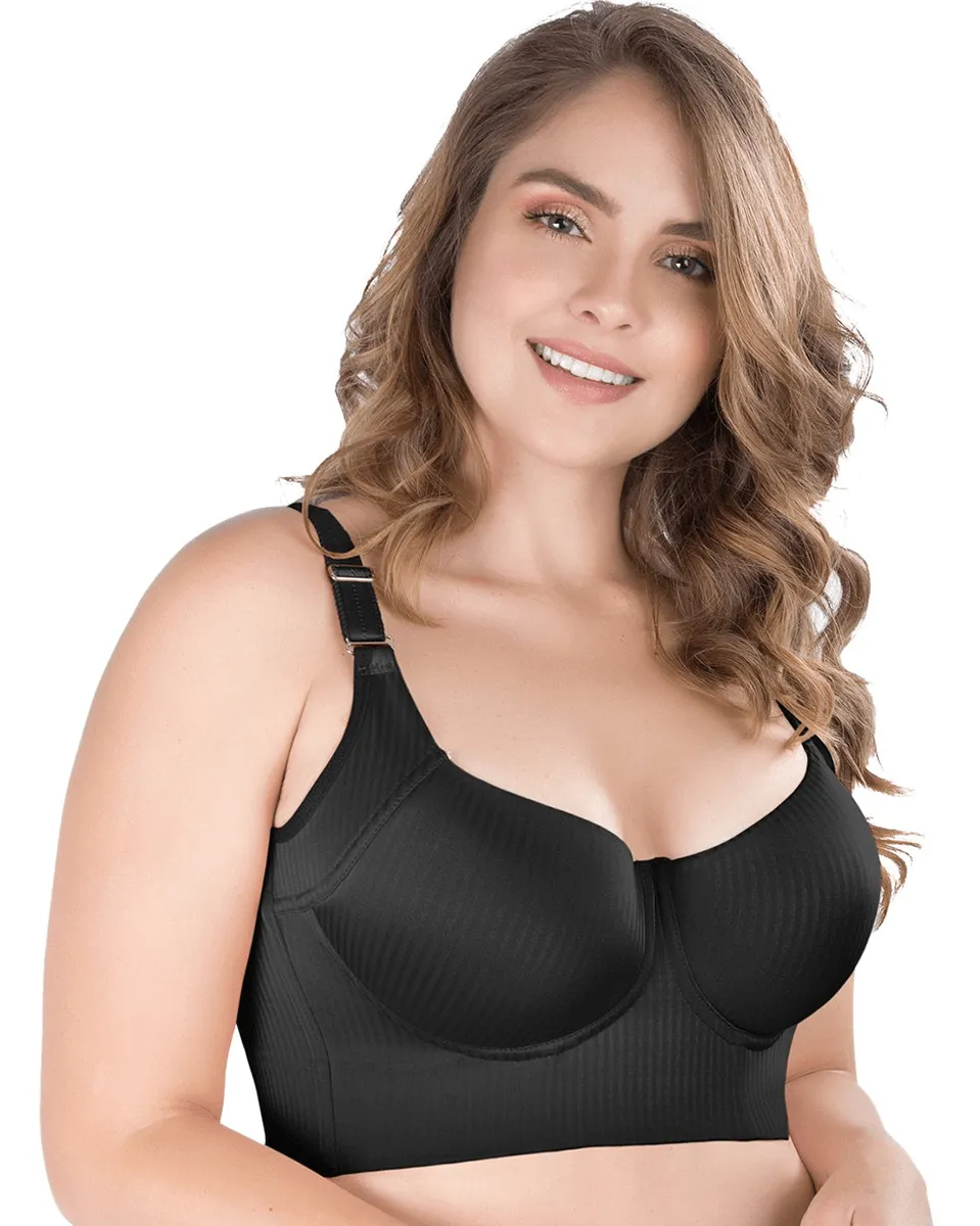 Final Sale Clearance Fajas Uplady Extra Firm Control Full Cup Bra with Side Support