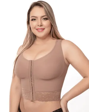 Final Sale Clearance Fajas Uplady Post Op High Compression Waist Length Posture Corrector Bra