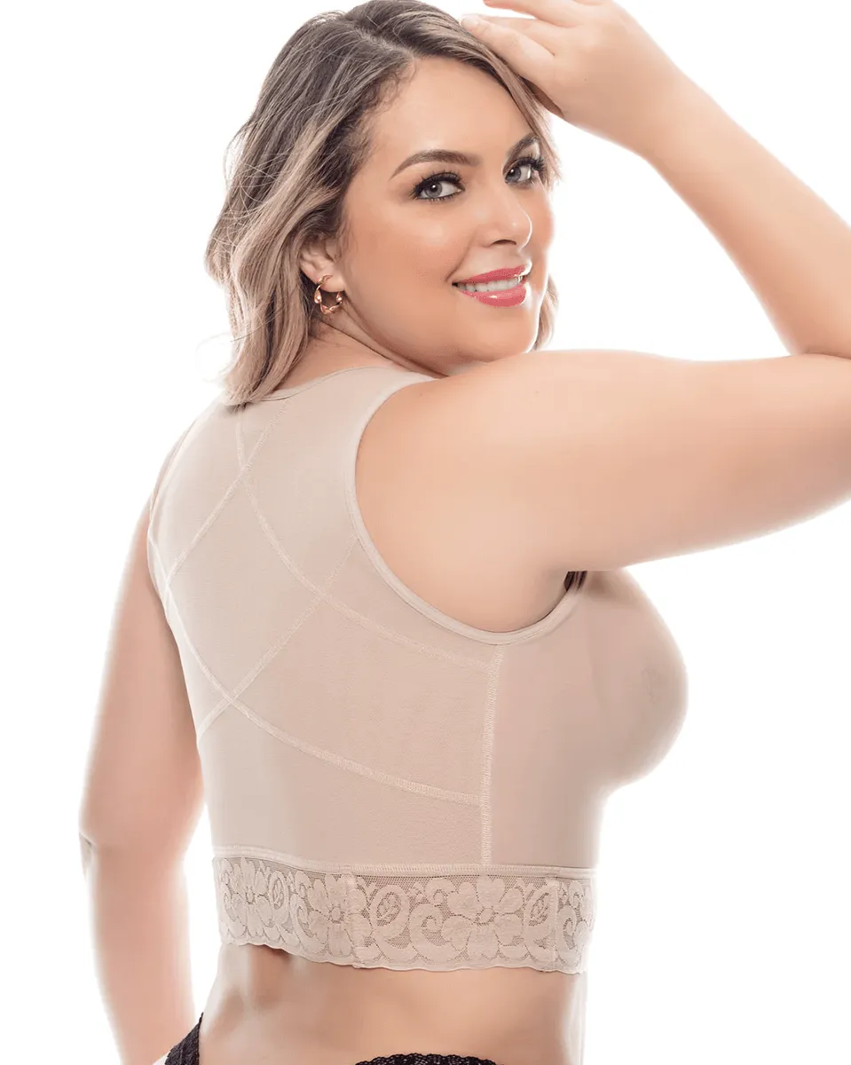 Final Sale Clearance Fajas Uplady Post Op High Compression Waist Length Posture Corrector Bra