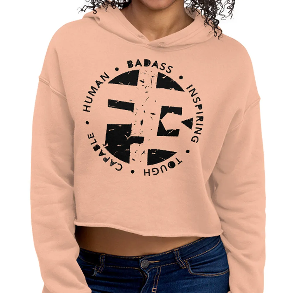Fit Bitch - Crop - Hoodie - Badass