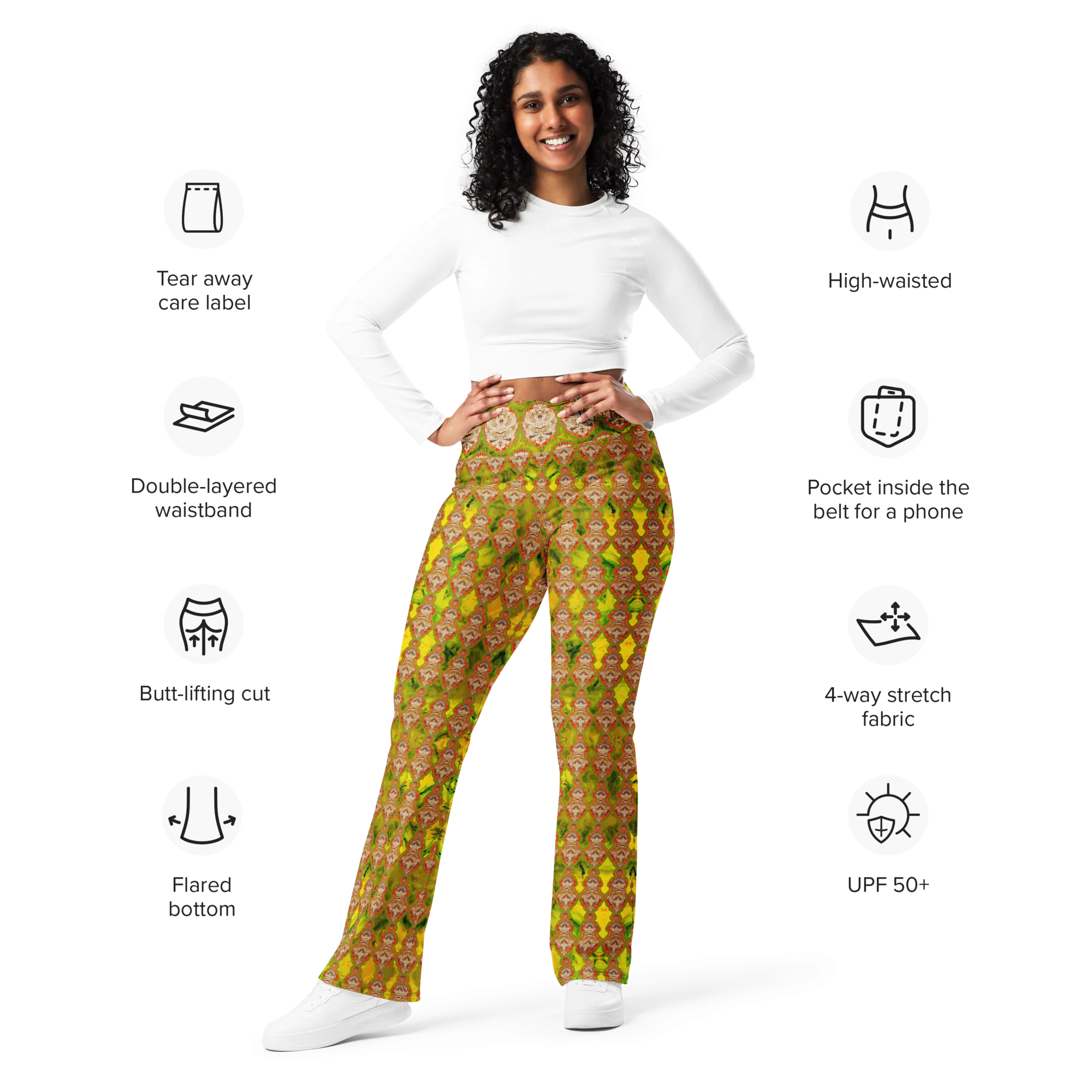 Flare Leggings (Her/Muliebris)(Chrysalis Cohort) RJSTH@Fabric#1 RJSTHW2024 RJS