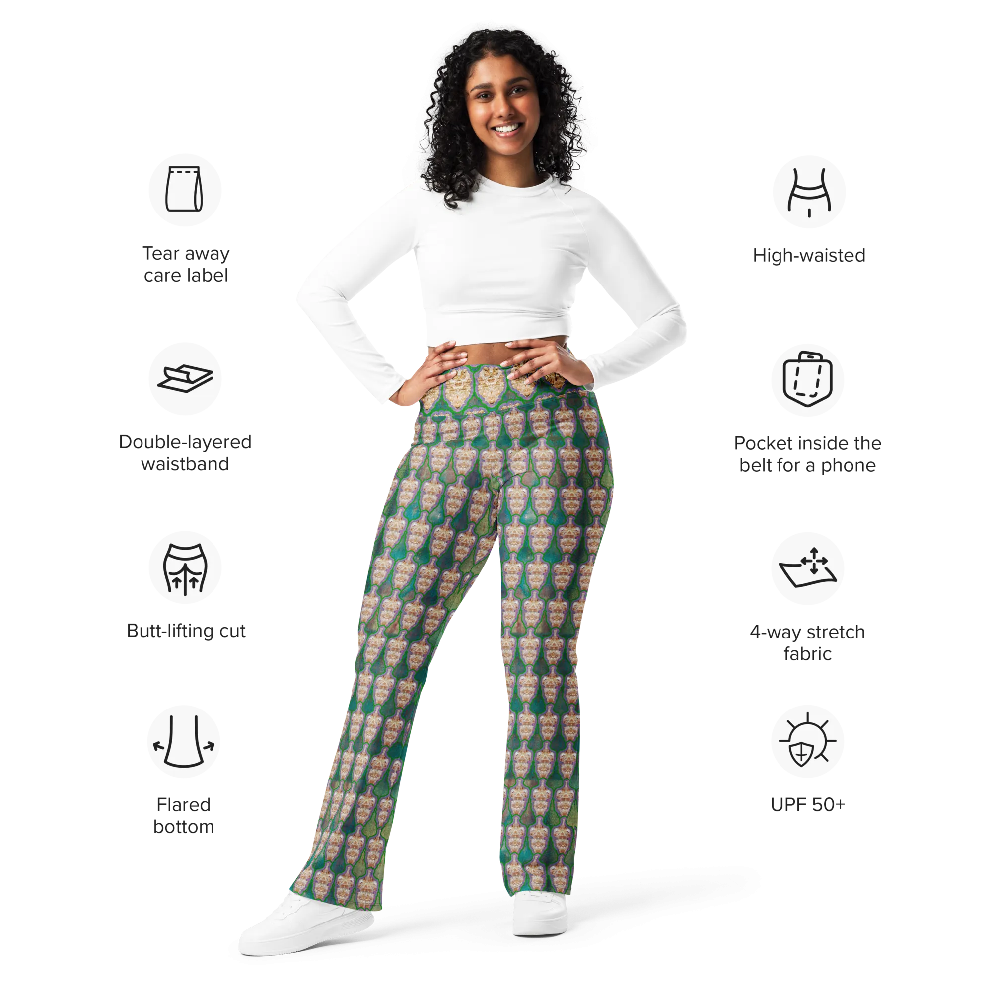 Flare Leggings (Her/Muliebris)(Chrysalis Cohort) RJSTH@Fabric#4 RJSTHW2024 RJS