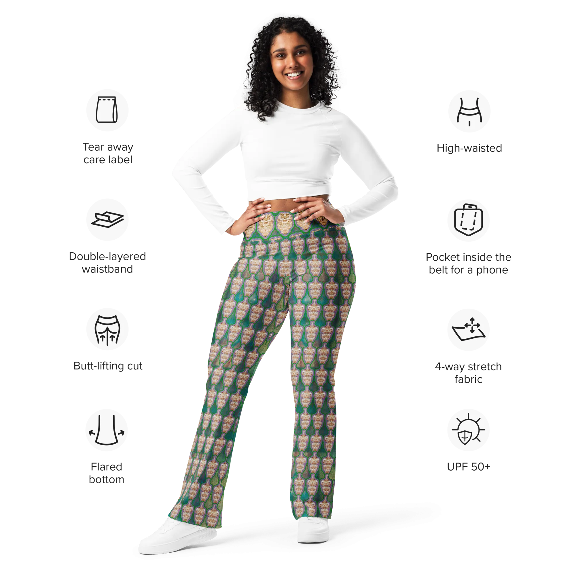 Flare Leggings (Her/Muliebris)(Chrysalis Cohort) RJSTH@Fabric#4 RJSTHW2024 RJS