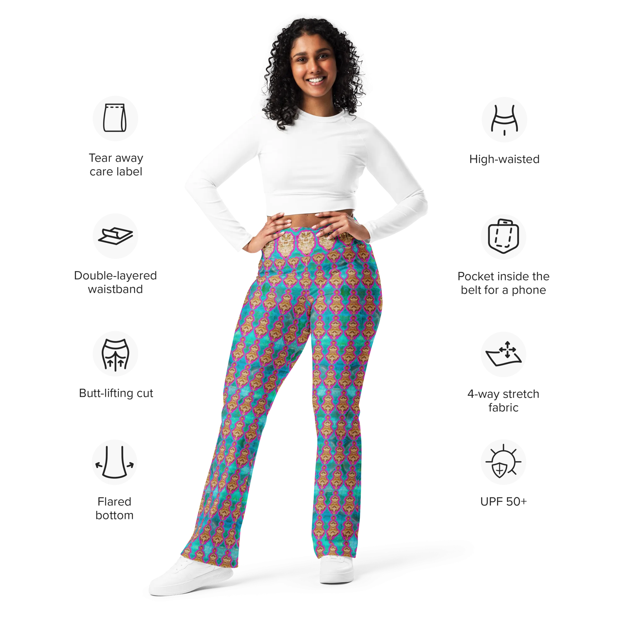 Flare Leggings (Her/Muliebris)(Chrysalis Cohort) RJSTH@Fabric#8 RJSTHW2024 RJS