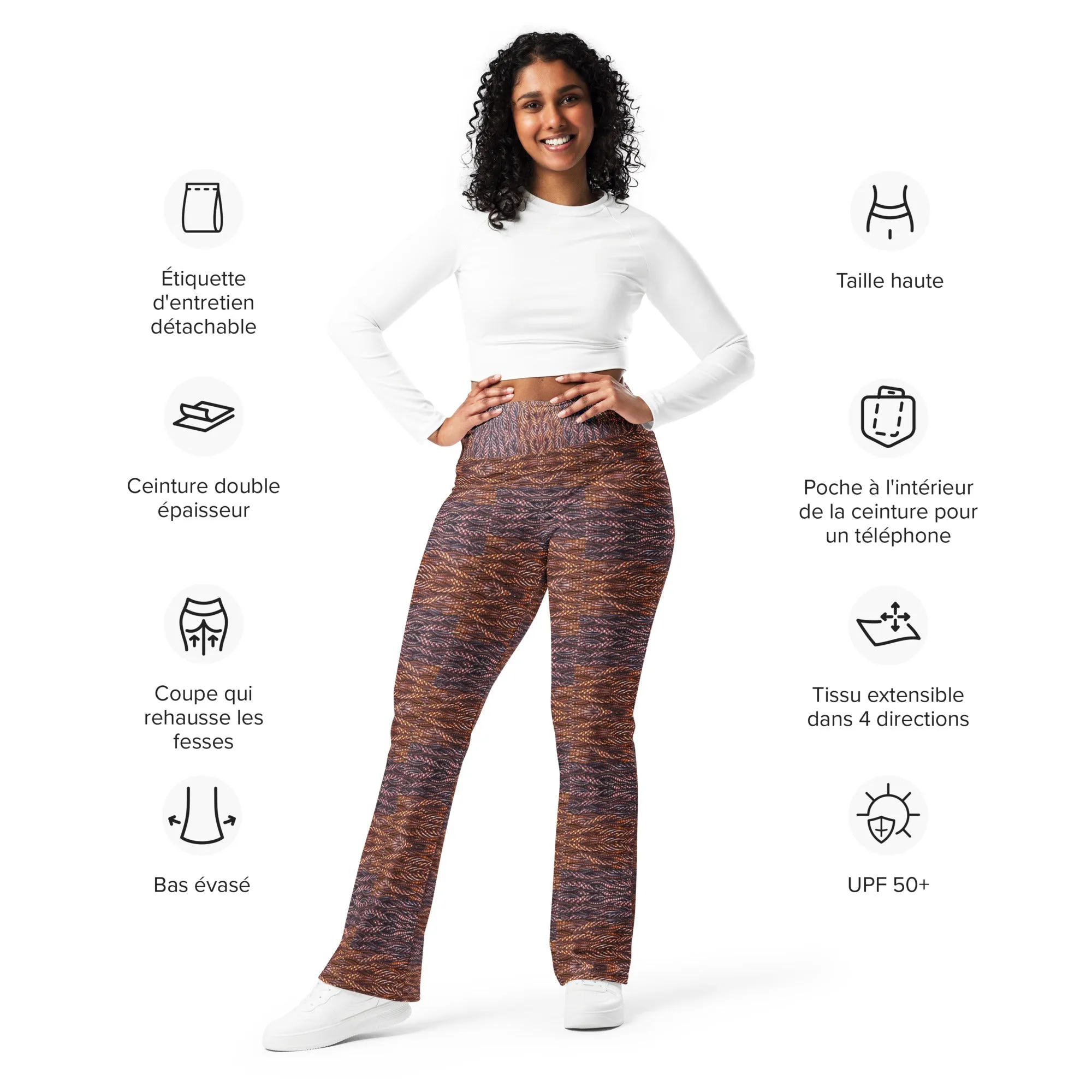 Flare Leggings  (Her/Muliebris)(Grail Hearth Core Copper Fabric) RJSTHW2024 RJS