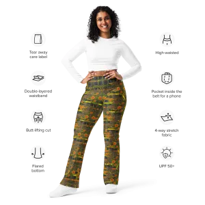 Flare Leggings (Her/Muliebris)(Tree Link WindSong Flower) RJSTH@Fabric#1 RJSTHW2024 RJS