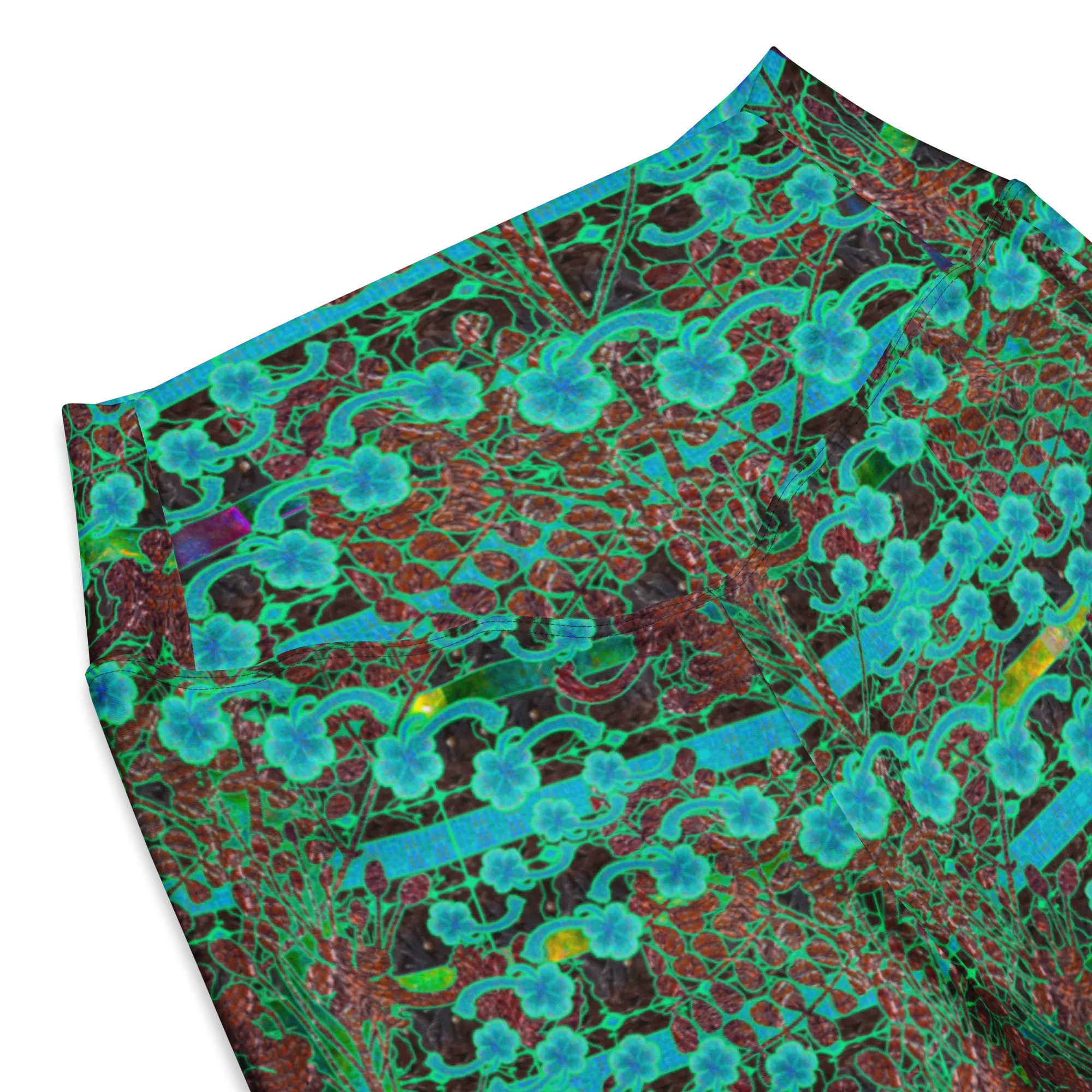 Flare Leggings (Her/Muliebris)(Tree Link WindSong Flower) RJSTH@Fabric#10 RJSTHW2024 RJS