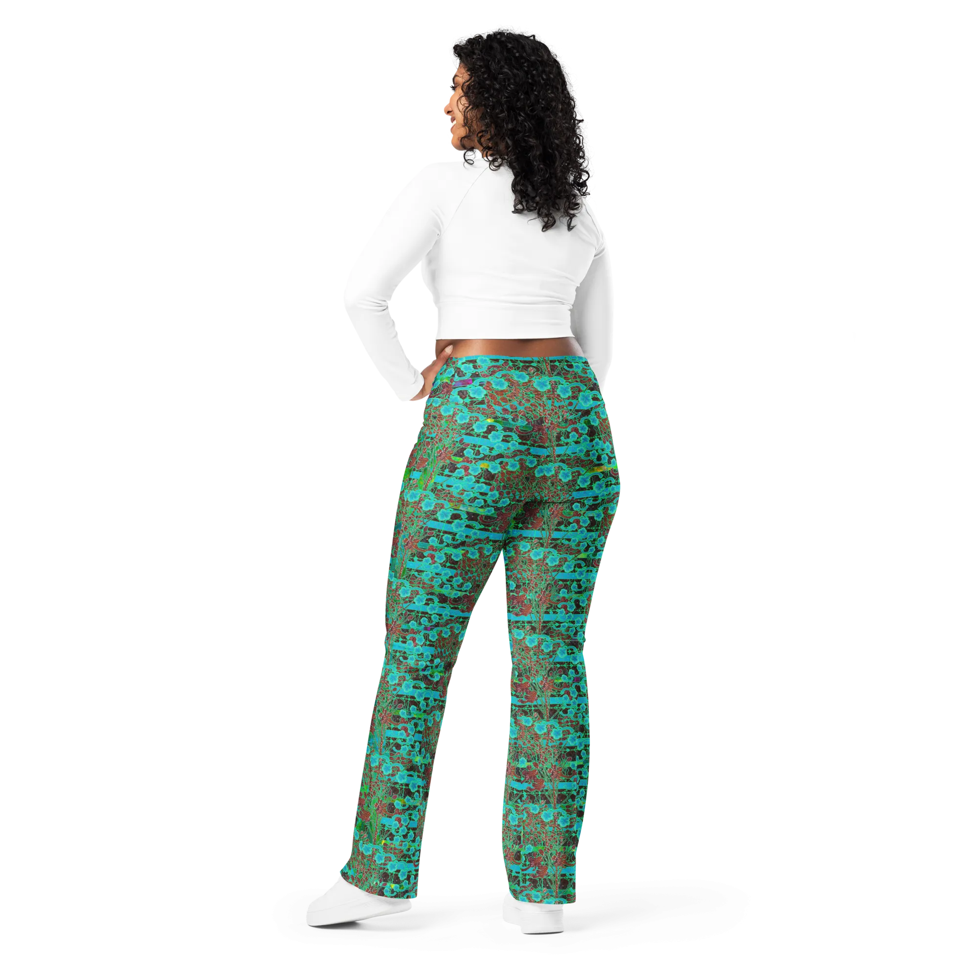 Flare Leggings (Her/Muliebris)(Tree Link WindSong Flower) RJSTH@Fabric#10 RJSTHW2024 RJS