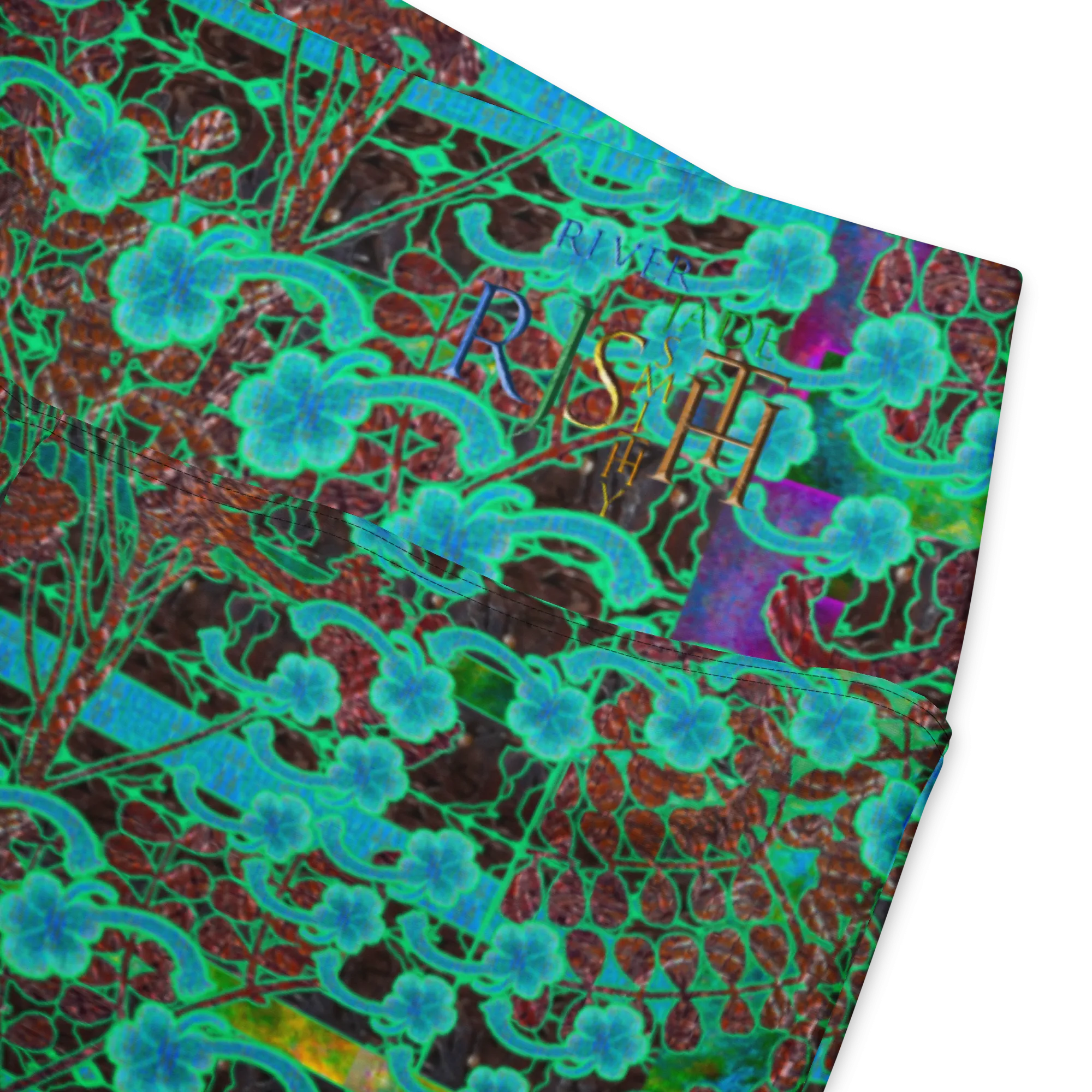 Flare Leggings (Her/Muliebris)(Tree Link WindSong Flower) RJSTH@Fabric#10 RJSTHW2024 RJS