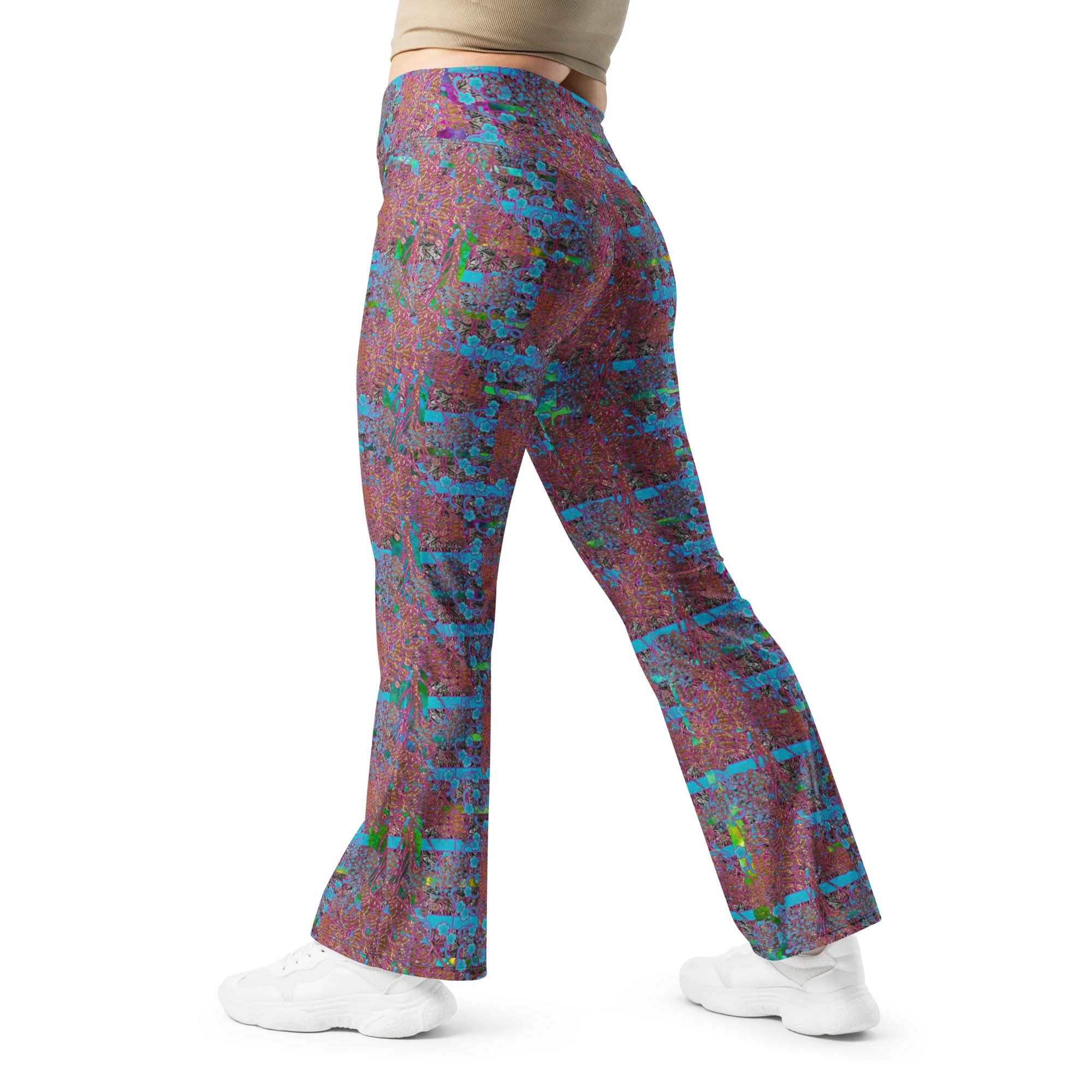 Flare Leggings (Her/Muliebris)(Tree Link WindSong Flower) RJSTH@Fabric#11 RJSTHW2024 RJS