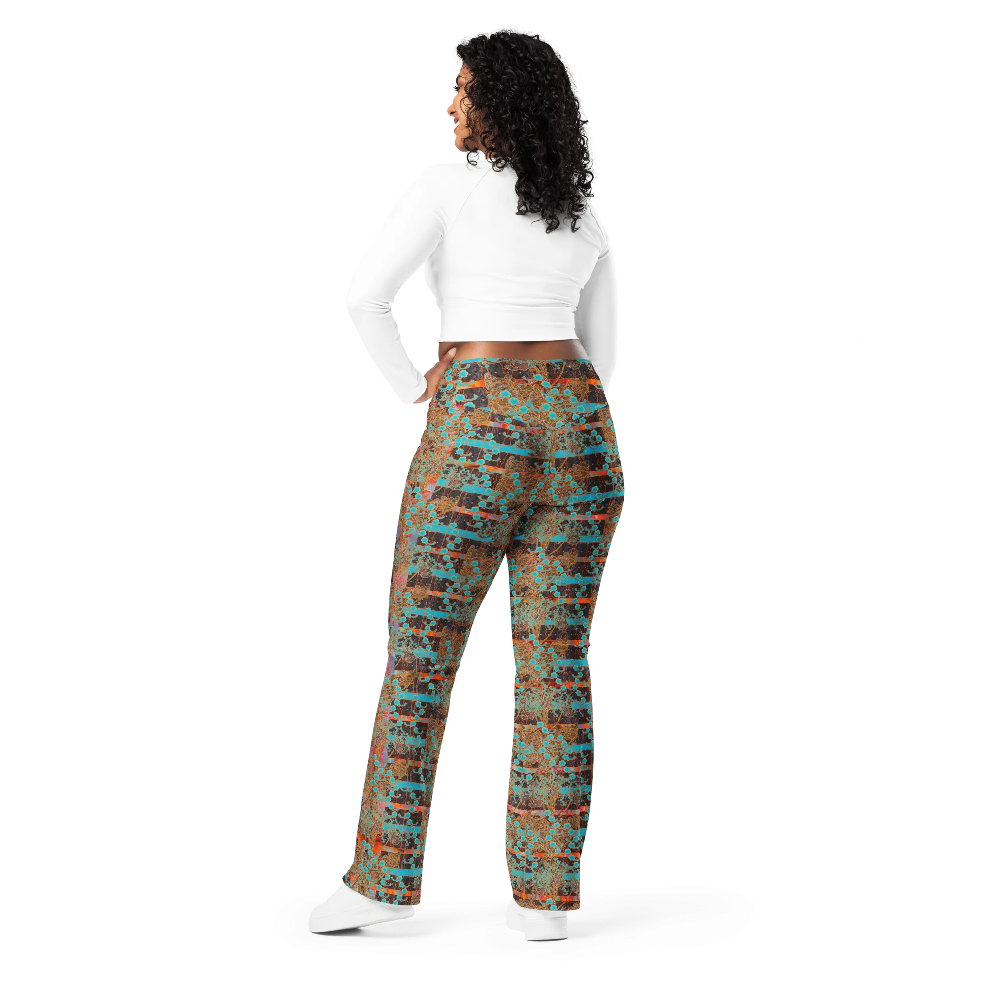 Flare Leggings (Her/Muliebris)(Tree Link WindSong Flower) RJSTH@Fabric#12 RJSTHW2024 RJS