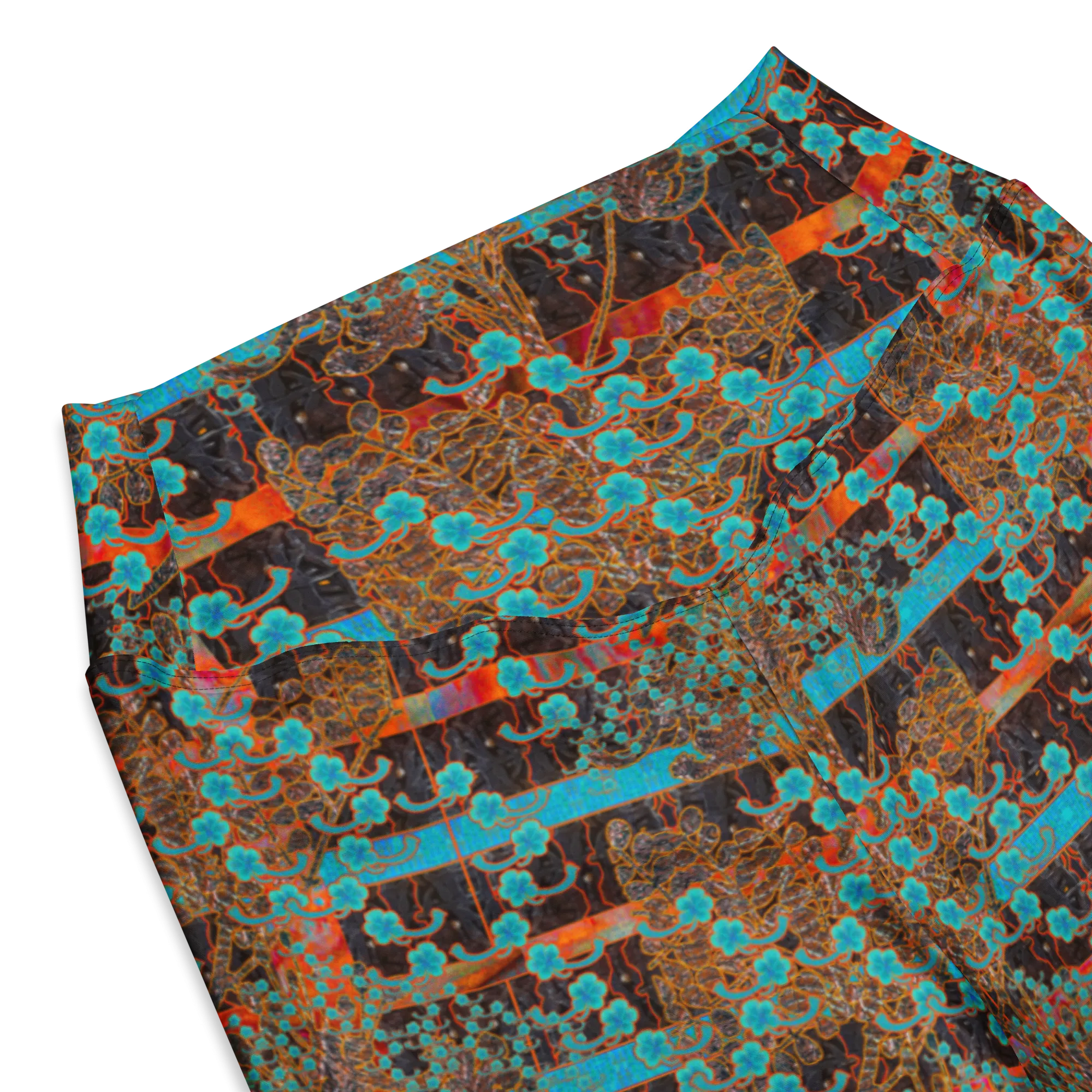 Flare Leggings (Her/Muliebris)(Tree Link WindSong Flower) RJSTH@Fabric#12 RJSTHW2024 RJS