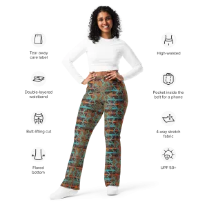 Flare Leggings (Her/Muliebris)(Tree Link WindSong Flower) RJSTH@Fabric#12 RJSTHW2024 RJS