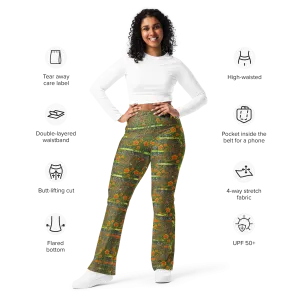 Flare Leggings (Her/Muliebris)(Tree Link WindSong Flower) RJSTH@Fabric#2 RJSTHW2024 RJS