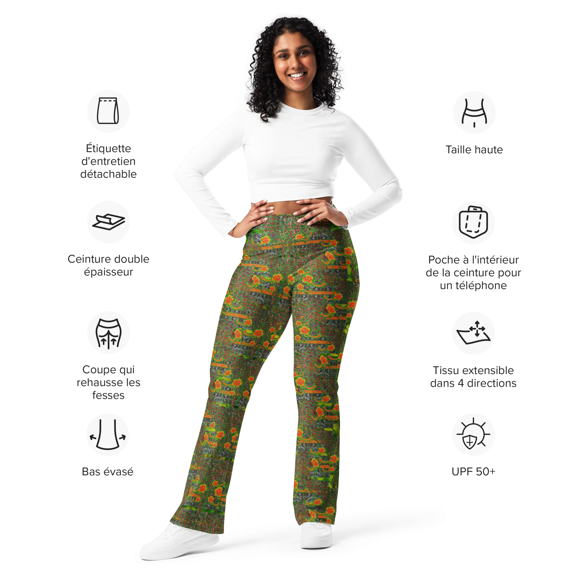 Flare Leggings (Her/Muliebris)(Tree Link WindSong Flower) RJSTH@Fabric#3 RJSTHW2024 RJS