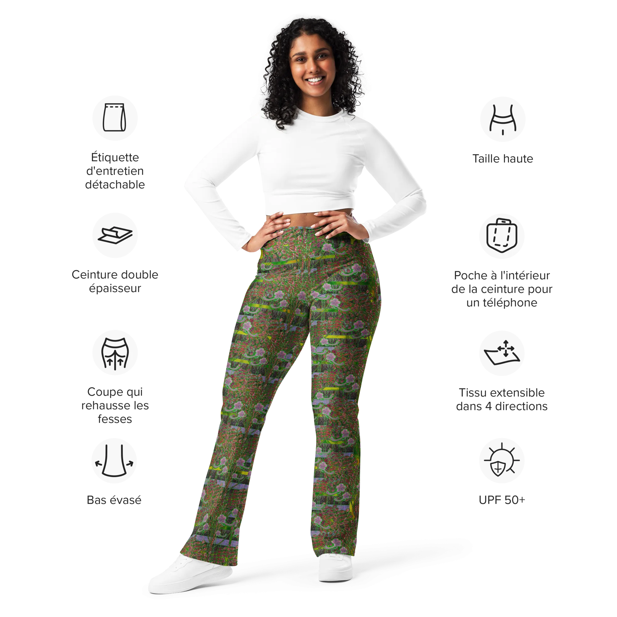 Flare Leggings (Her/Muliebris)(Tree Link WindSong Flower) RJSTH@Fabric#5 RJSTHW2024 RJS