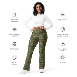 Flare Leggings (Her/Muliebris)(Tree Link WindSong Flower) RJSTH@Fabric#5 RJSTHW2024 RJS