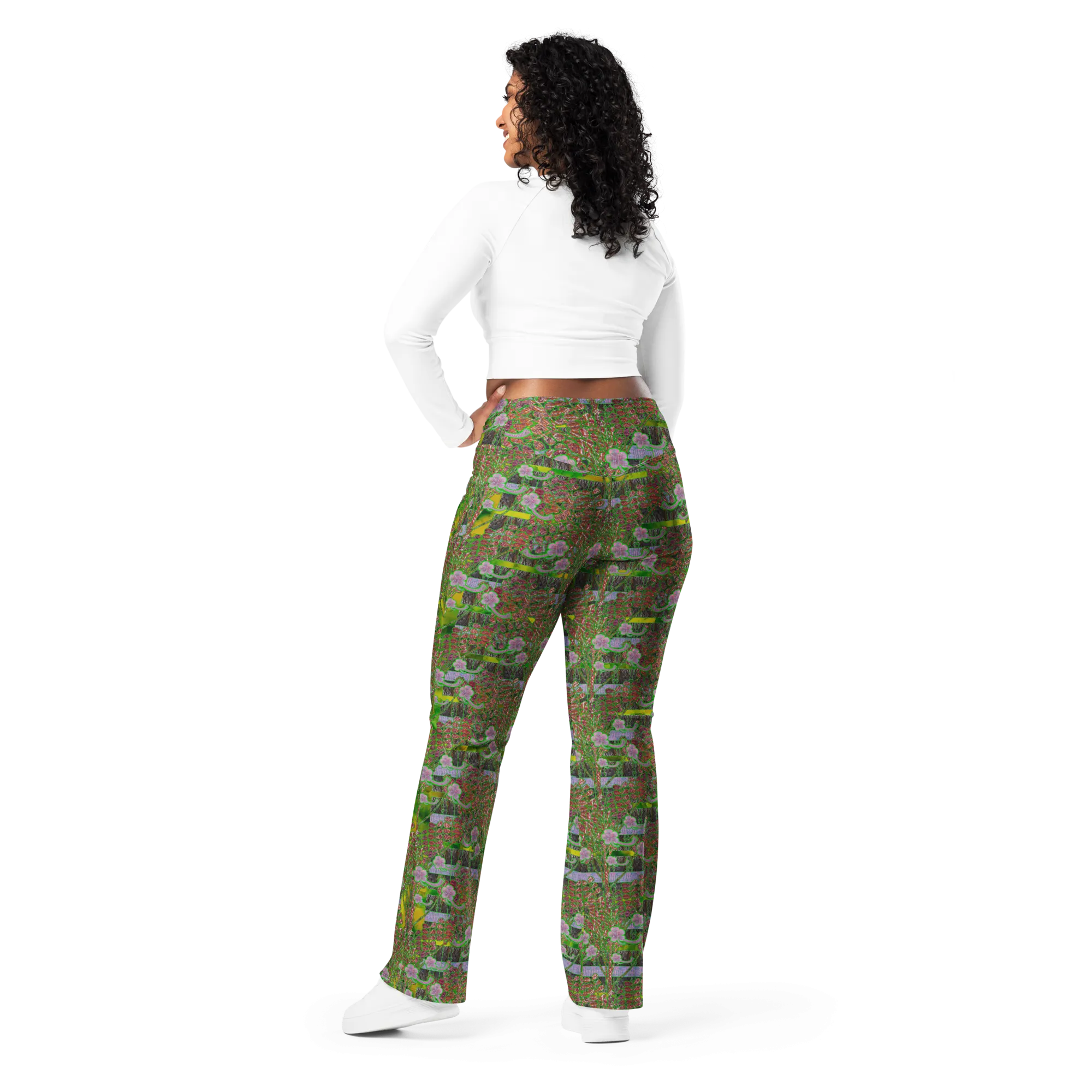 Flare Leggings (Her/Muliebris)(Tree Link WindSong Flower) RJSTH@Fabric#5 RJSTHW2024 RJS