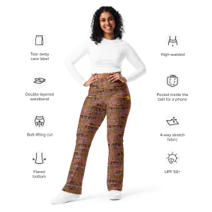 Flare Leggings (Her/Muliebris)(Tree Link WindSong Flower) RJSTH@Fabric#6 RJSTHW2024 RJS