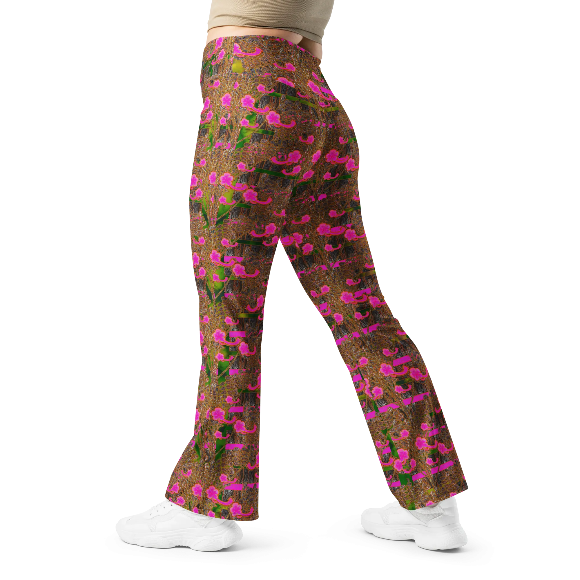 Flare Leggings (Her/Muliebris)(Tree Link WindSong Flower) RJSTH@Fabric#7 RJSTHW2024 RJS