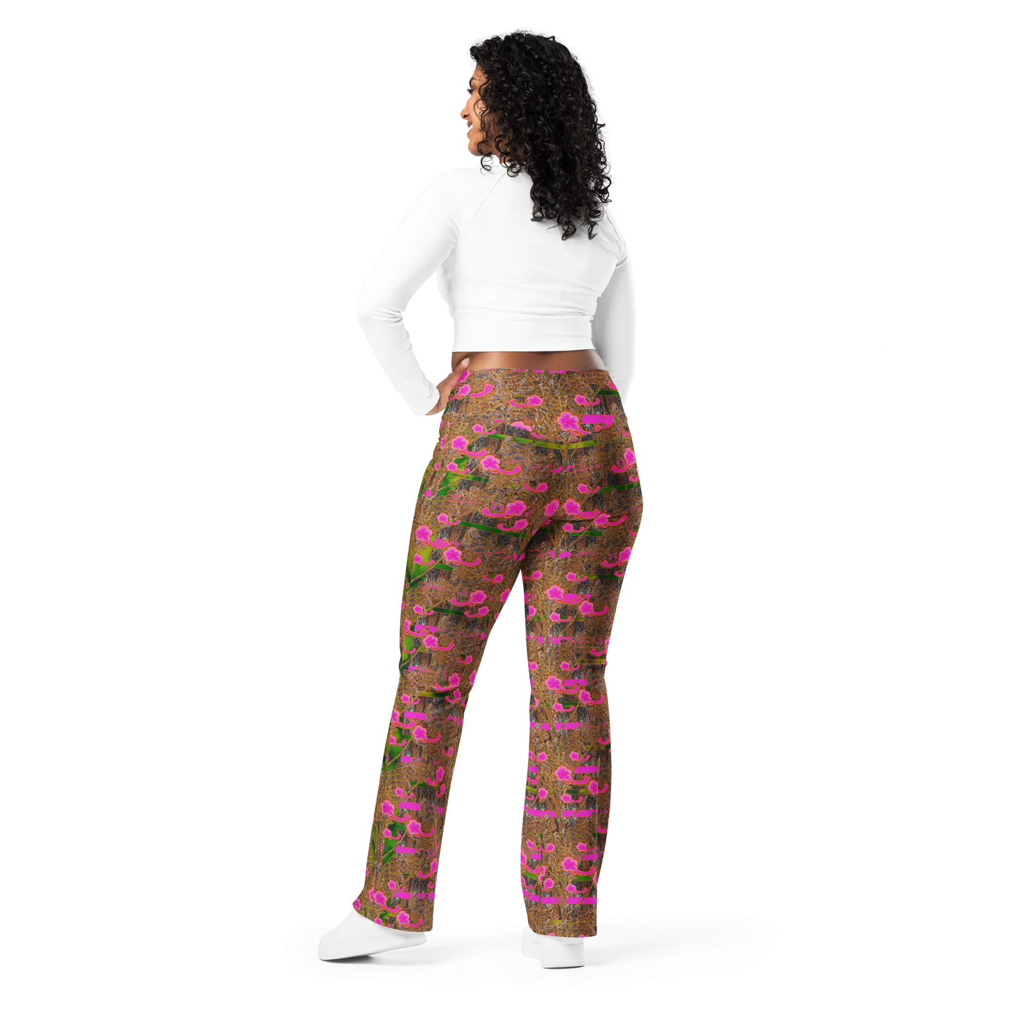 Flare Leggings (Her/Muliebris)(Tree Link WindSong Flower) RJSTH@Fabric#7 RJSTHW2024 RJS