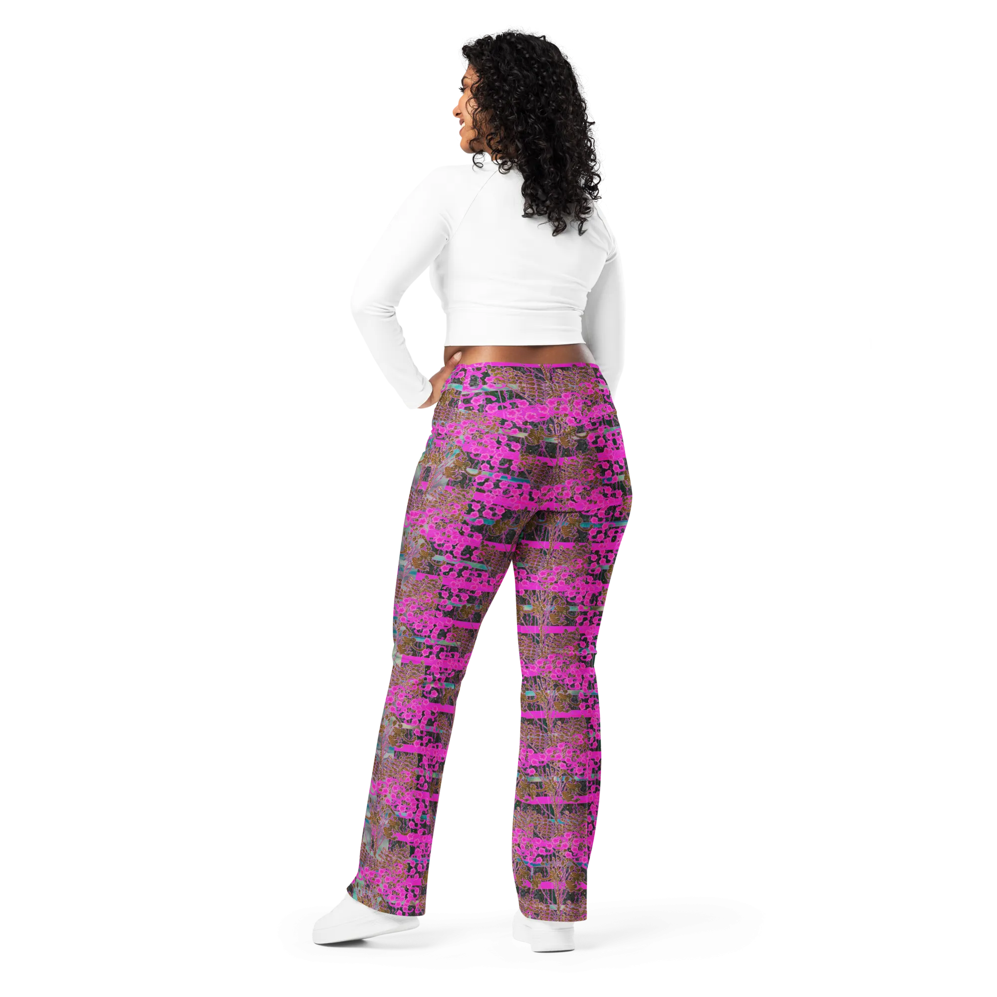 Flare Leggings (Her/Muliebris)(Tree Link WindSong Flower) RJSTH@Fabric#9 RJSTHW2024 RJS