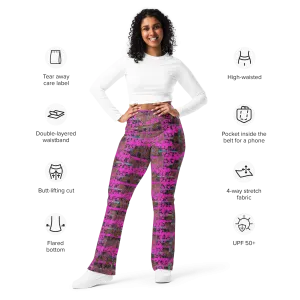 Flare Leggings (Her/Muliebris)(Tree Link WindSong Flower) RJSTH@Fabric#9 RJSTHW2024 RJS