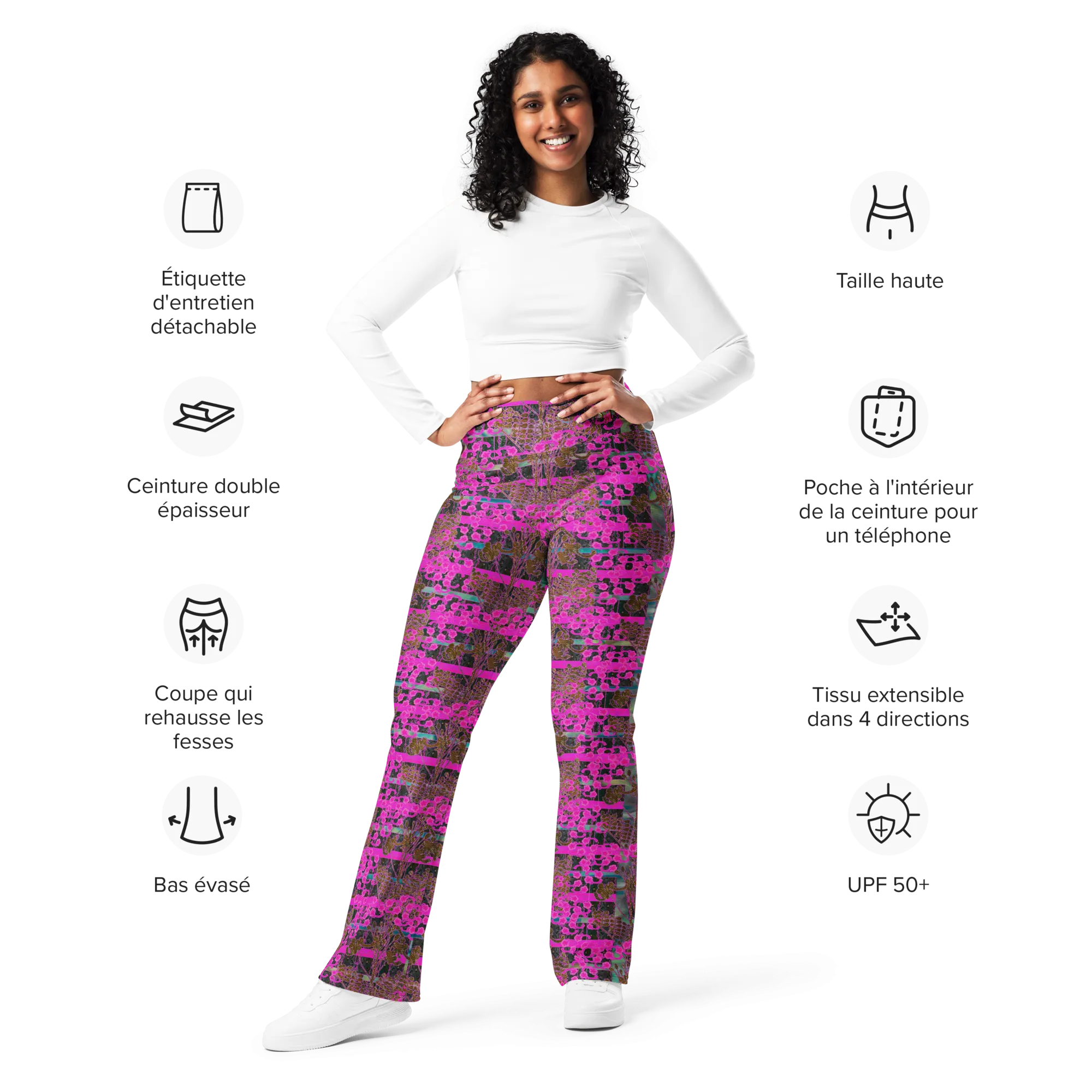 Flare Leggings (Her/Muliebris)(Tree Link WindSong Flower) RJSTH@Fabric#9 RJSTHW2024 RJS