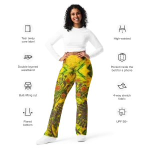 Flare Leggings (Her/Muliebris)(WindSong Flower) RJSTH@Fabric#1 RJSTHW2024 RJS