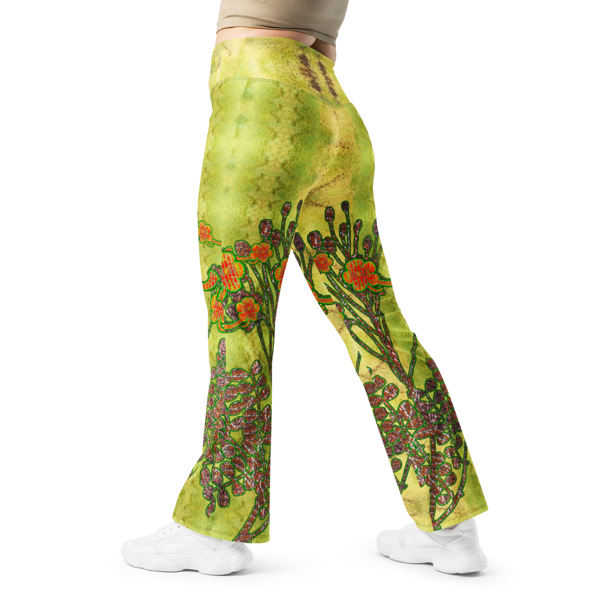 Flare Leggings (Her/Muliebris)(WindSong Flower) RJSTH@Fabric#2 RJSTHW2024 RJS