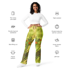 Flare Leggings (Her/Muliebris)(WindSong Flower) RJSTH@Fabric#2 RJSTHW2024 RJS