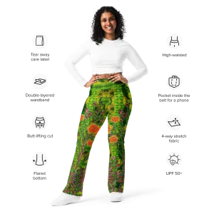 Flare Leggings (Her/Muliebris)(WindSong Flower) RJSTH@Fabric#3 RJSTHW2024 RJS