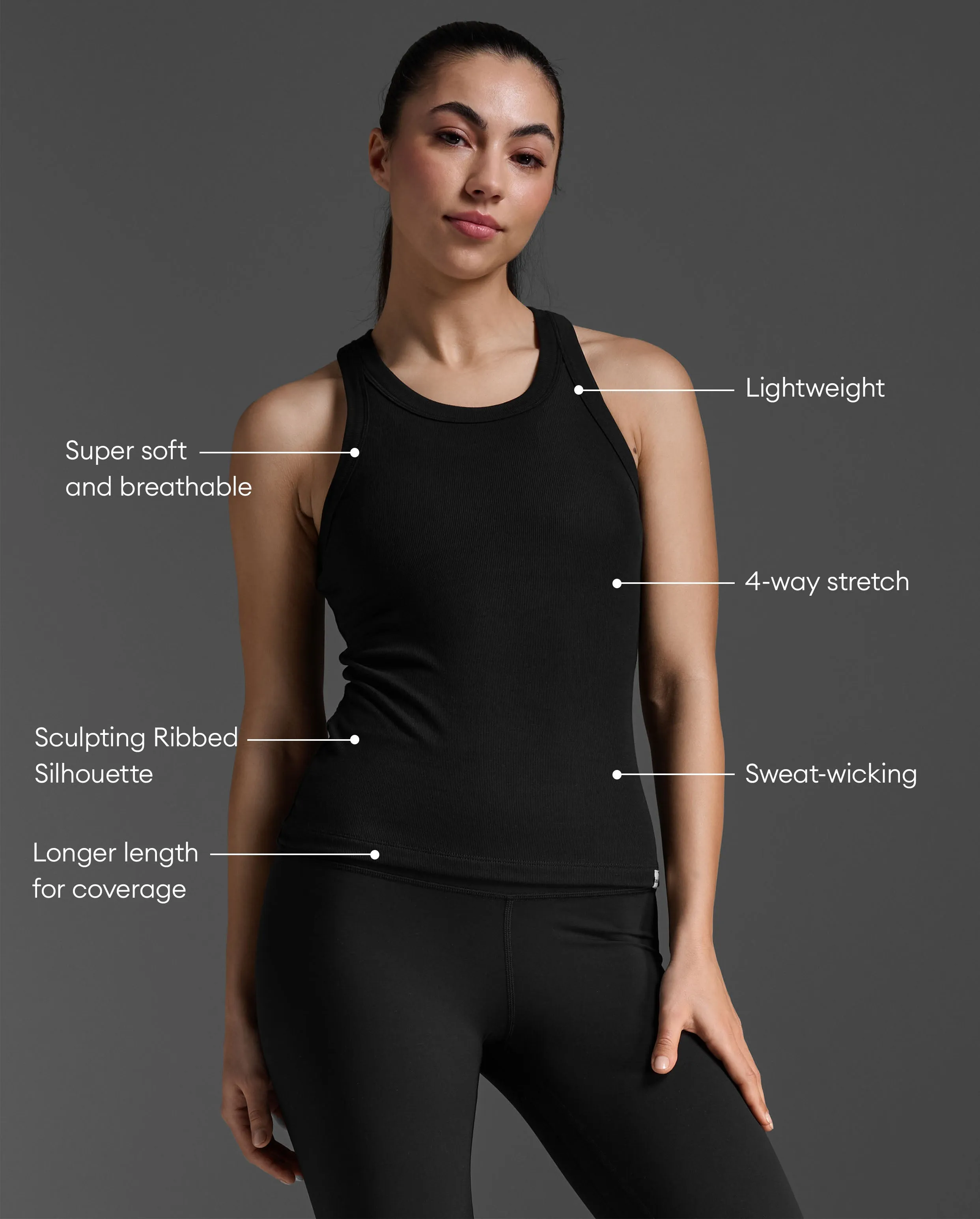 Fluid Ribbed Tank