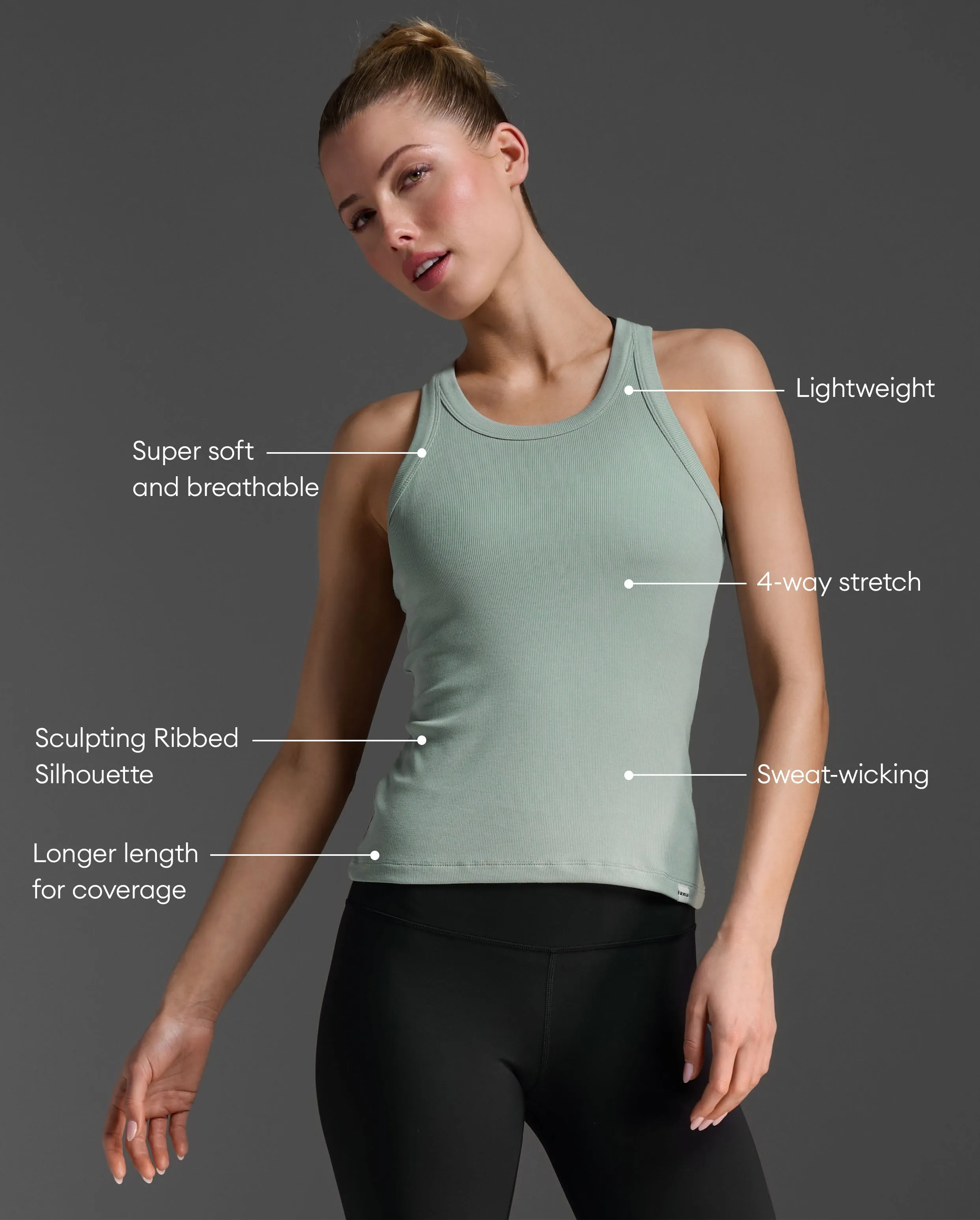 Fluid Ribbed Tank