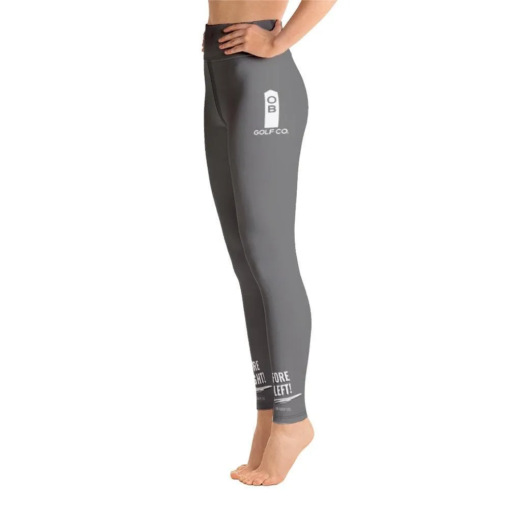 FORE RIGHT! FORE LEFT! Women's Yoga Leggings