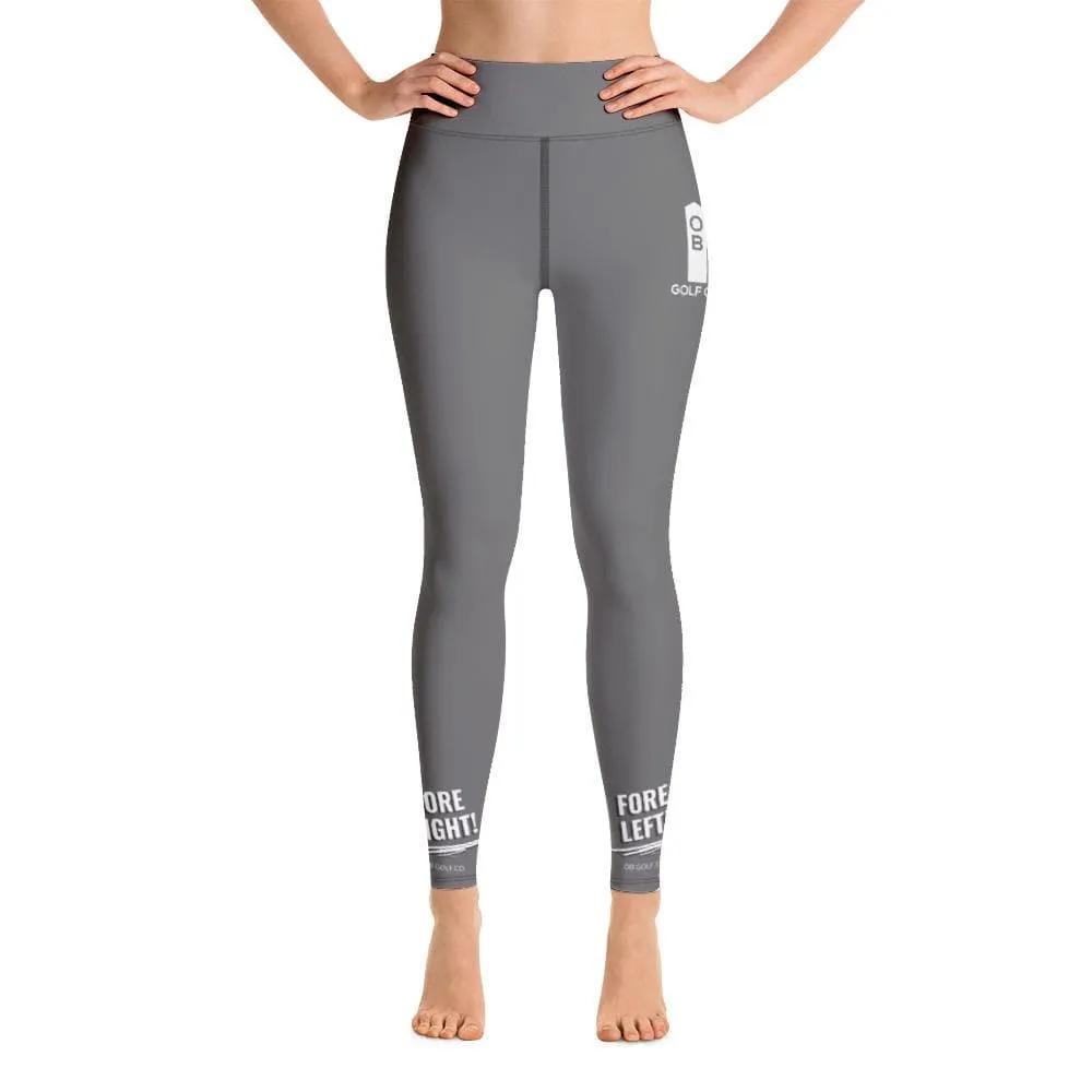 FORE RIGHT! FORE LEFT! Women's Yoga Leggings