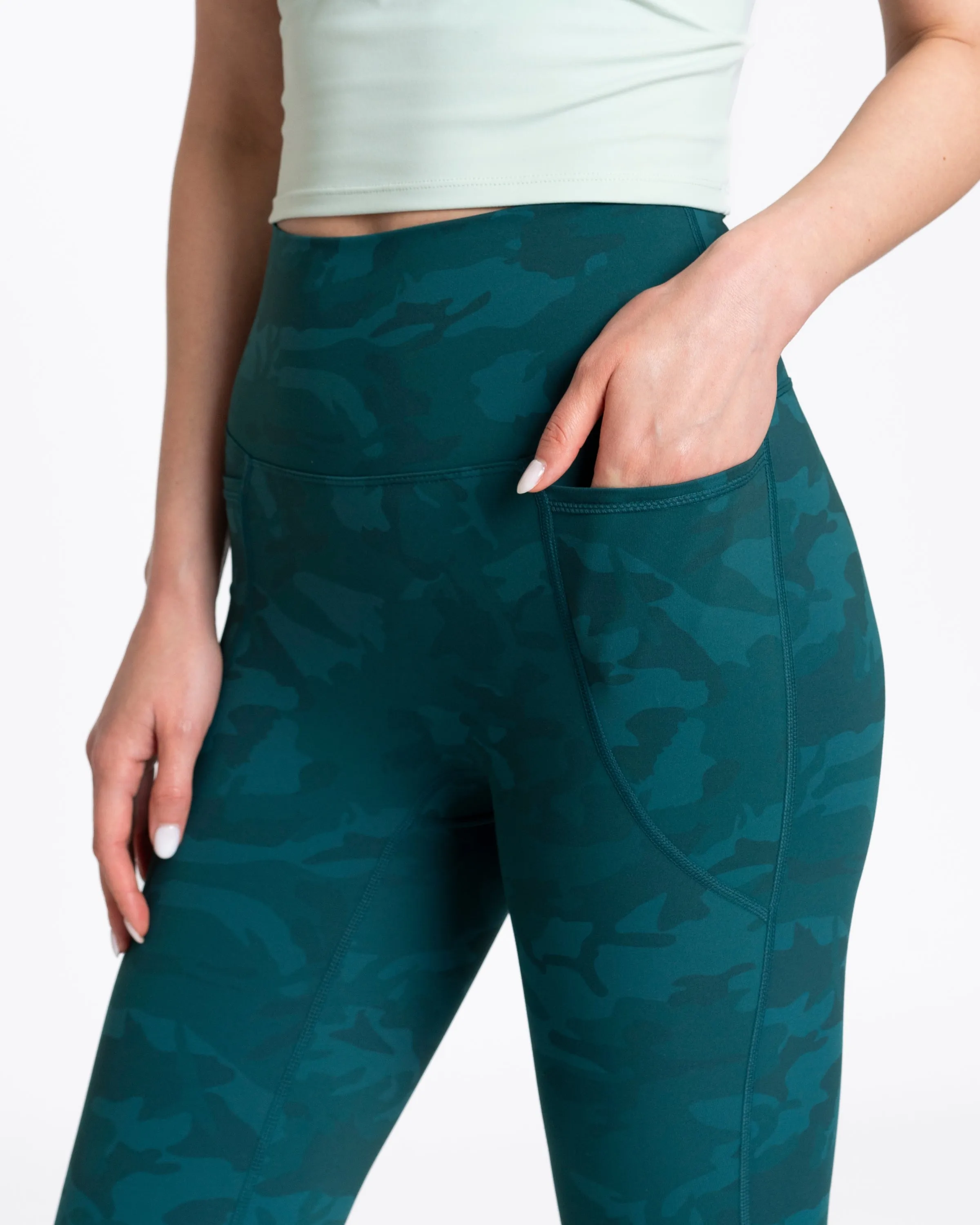 FreeLite 2.0 Legging Petrol Camo