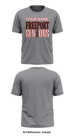 Freeport Seniors Core Men's SS Performance Tee - 9Yw5eg