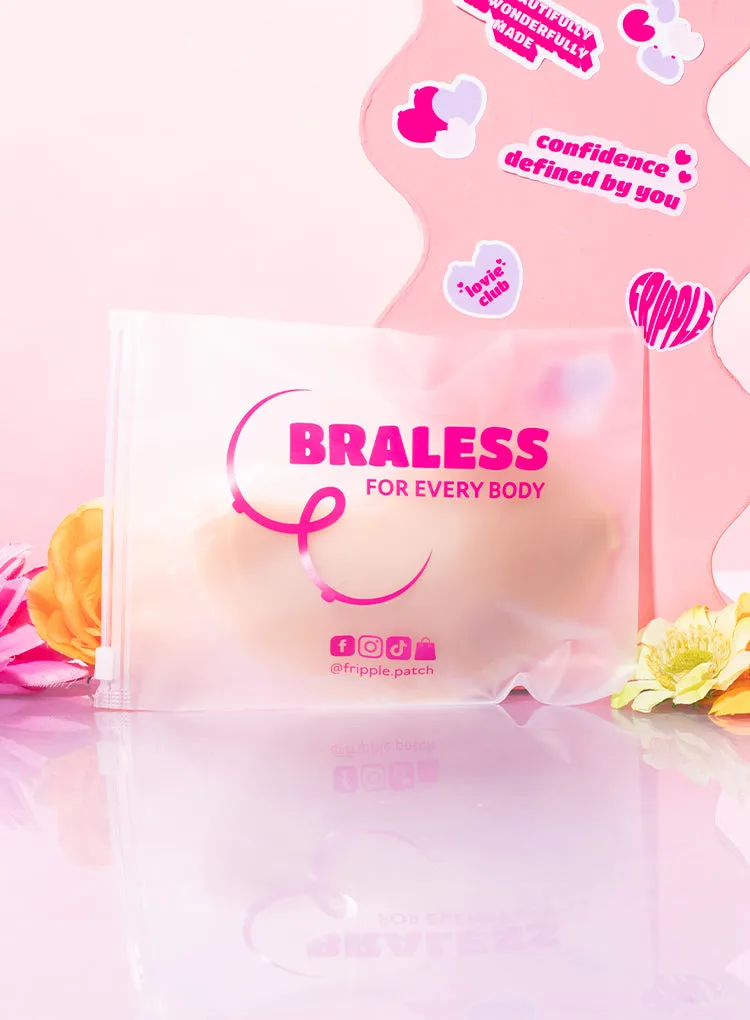 FRIPPLE PATCH BRALESS