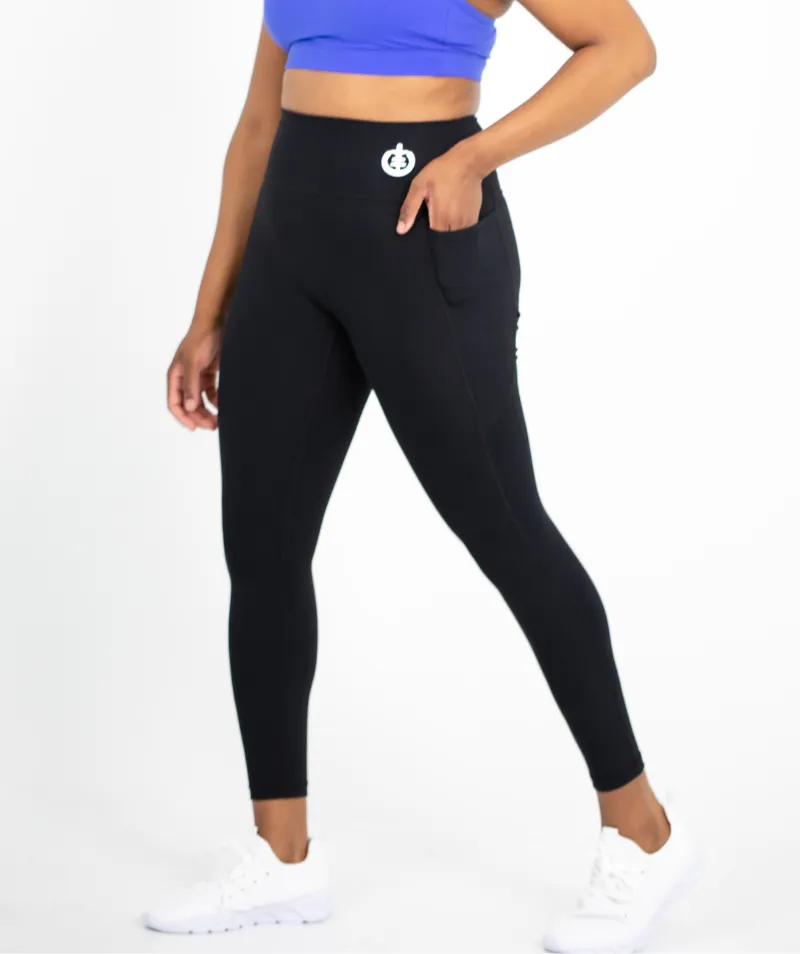 Full Length Pocket Legging | Black