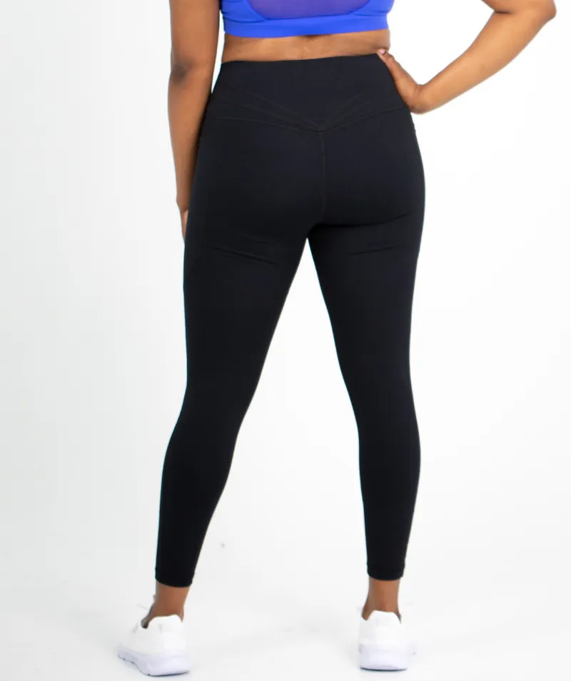 Full Length Pocket Legging | Black